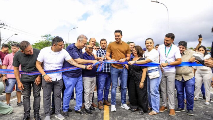 Prefeito Rodrigo Pinheiro entrega Ponte José Gonzaga Simões em tempo recorde no Alto do Moura