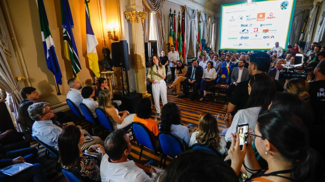 Governadora Raquel Lyra entrega Selo Empresa Verde 2026 e reforça compromisso de Pernambuco com o desenvolvimento sustentável
