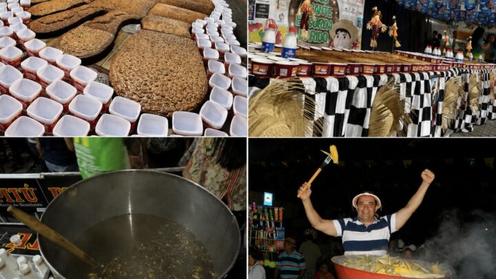 Quatro festas de comidas gigantes serão realizadas no São João de Caruaru neste sábado