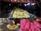 Festas de comidas gigantes nesta segunda-feira: Queijo Coalho Assado, Mungunzá do Sertão e Algodão Doce