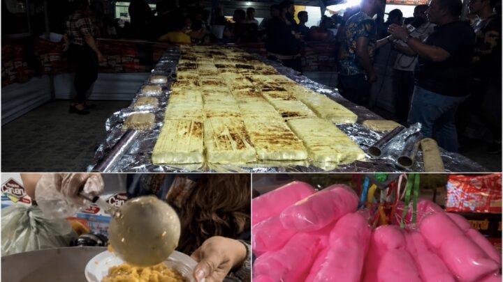 Festas de comidas gigantes nesta segunda-feira: Queijo Coalho Assado, Mungunzá do Sertão e Algodão Doce