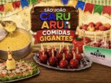 Pela Jegue, Maçã do Amor e 40 com Galinha são as Comidas Gigantes desta quinta-feira