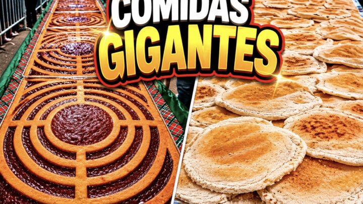 Comidas Gigantes: Broa de Milho e Beiju no São João de Caruaru neste sábado (20)