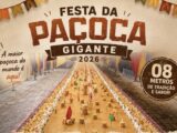 Festa da Paçoca Gigante em Caruaru, será realizada neste domingo (28)
