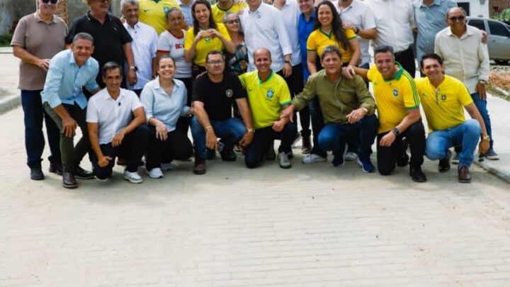 Em Caruaru, governadora Raquel Lyra entrega obras de infraestrutura para mais de 10 mil pessoas na comunidade de Vila Canaã