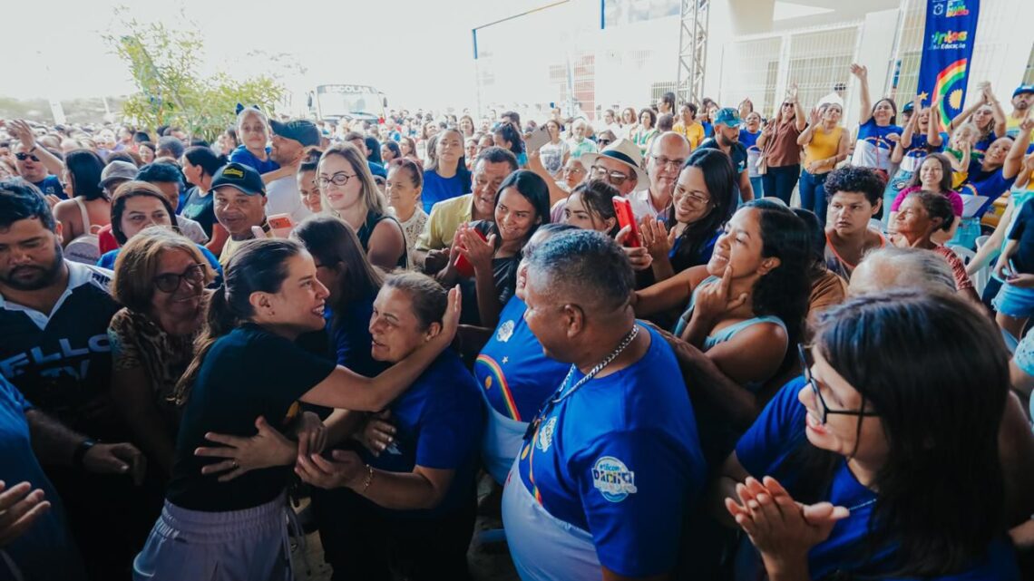 No Sertão, governadora Raquel Lyra entrega primeira creche do Pajeú e 300ª cozinha comunitária do Estado, no Moxotó