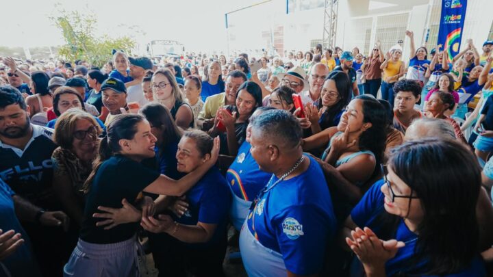 No Sertão, governadora Raquel Lyra entrega primeira creche do Pajeú e 300ª cozinha comunitária do Estado, no Moxotó