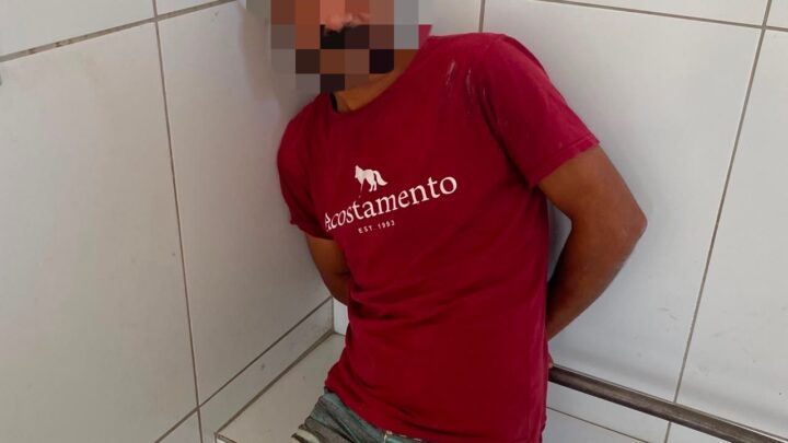 Homem é detido pela Guarda Municipal de Caruaru após causar danos ao patrimônio público em unidade de saúde na zona rural do município