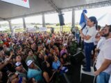 Mata Norte: governadora Raquel Lyra entrega PE-82 em Ferreiros e cozinha comunitária em Camutanga