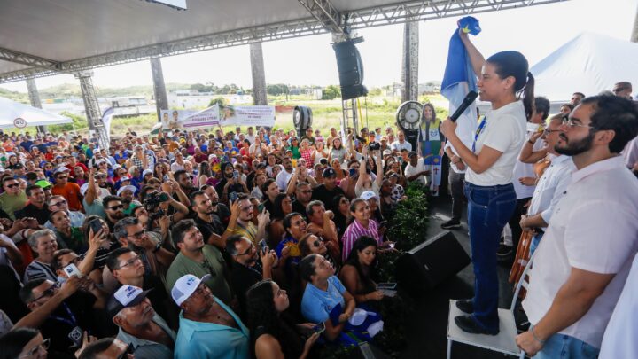 Mata Norte: governadora Raquel Lyra entrega PE-82 em Ferreiros e cozinha comunitária em Camutanga