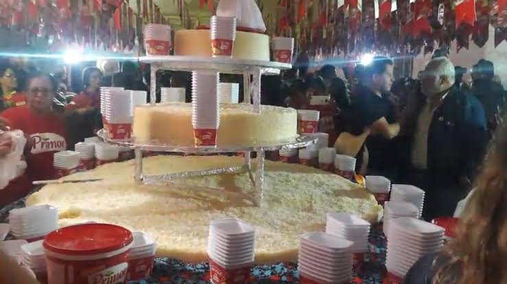 Comida Gigante: Festa do Maior Bolo de Tapioca acontece nesta sexta-feira