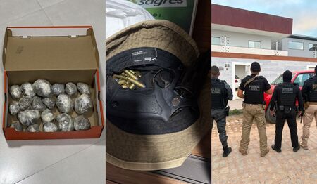 Suspeitos de tráfico de armas e drogas são presos em Pernambuco, Bahia e São Paulo