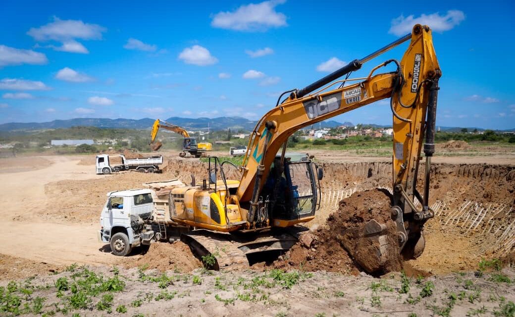Obras do aeroporto de Caruaru avançam em nova etapa