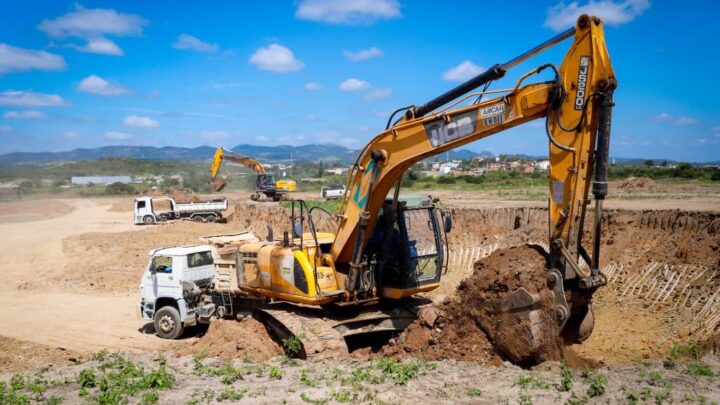 Obras do aeroporto de Caruaru avançam em nova etapa