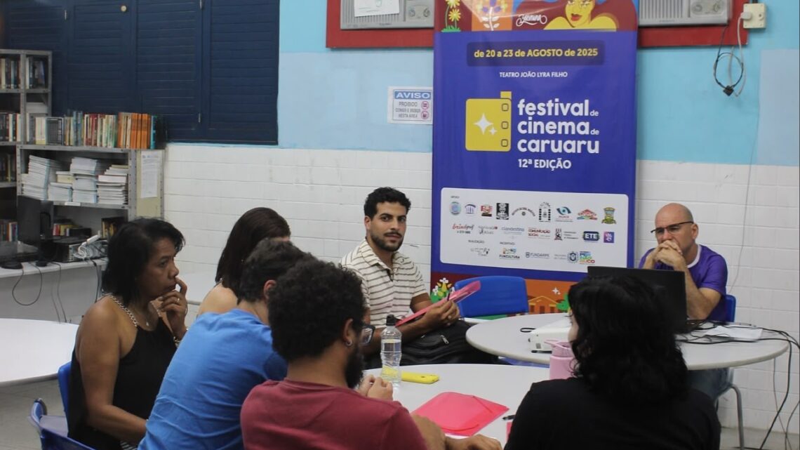 Festival de Cinema de Caruaru prorroga inscrições para oficinas de crítica e som com formações gratuitas