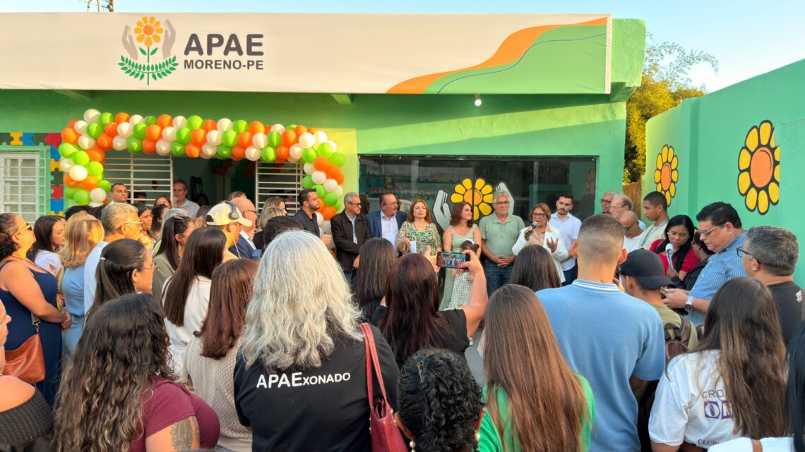 Pernambuco ganha mais uma Apae e amplia atendimento às pessoas com deficiência