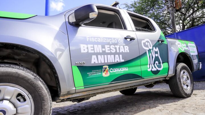 Caruaru ganha a primeira viatura para fiscalização contra maus tratos de animais