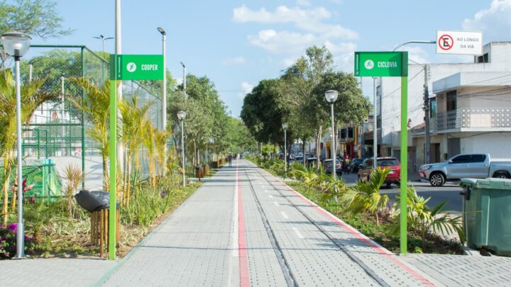 Prefeito Rodrigo Pinheiro anuncia parceria que levará bicicletas e patinetes elétricos, além de outras inovações à Via Parque, gratuitamente