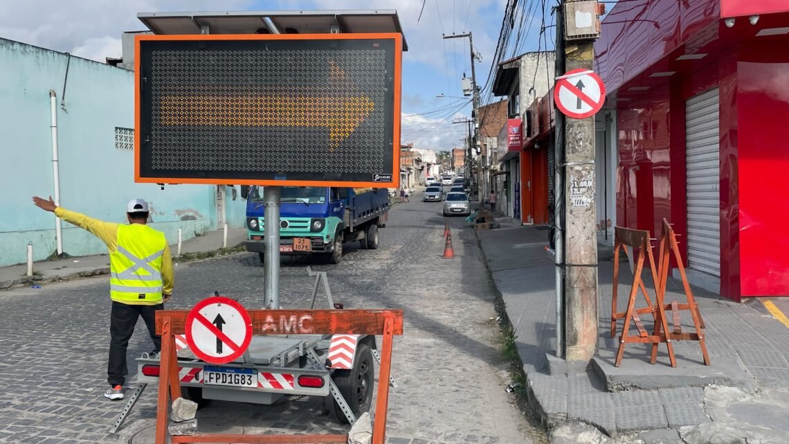 Binário do bairro Kennedy, em Caruaru, amplia fluidez e segurança viária do trânsito