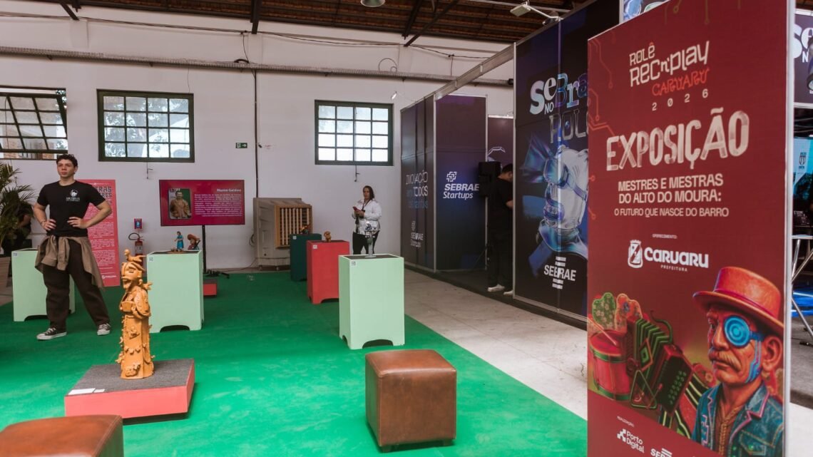 Fundação de Cultura de Caruaru apresenta exposição sobre a ancestralidade e a força do barro durante o Rec’n’Play