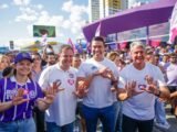 Anderson Luiz é destaque em ato político com Raquel Lyra, Rodrigo Pinheiro e Fernando Monteiro e inicia caminhada rumo à Alepe