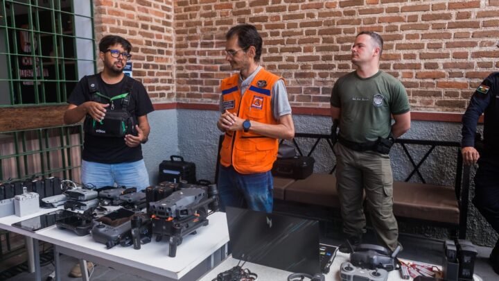 Forças de segurança são capacitados para o uso de drones em atividades e monitoramento em Caruaru