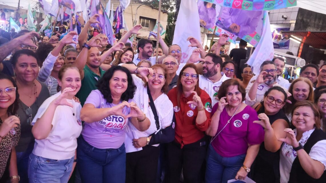 Campanha da professora Ana Lúcia ganha força em Pernambuco