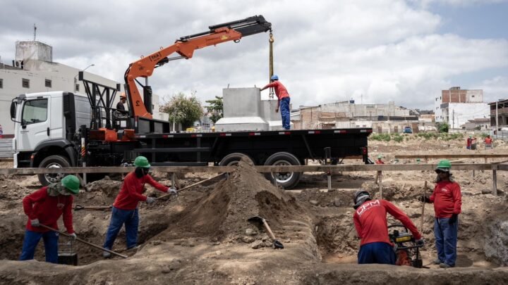 Governo de Pernambuco executa obras da nova sede do Batalhão Integrado da Polícia Militar em Caruaru, no Agreste