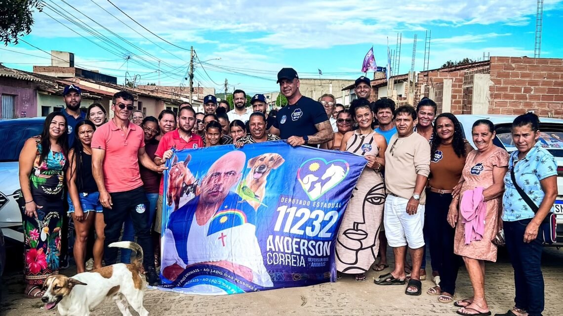 Com agenda em diferentes regiões de Pernambuco, Anderson Correia fortalece bases e amplia campanha