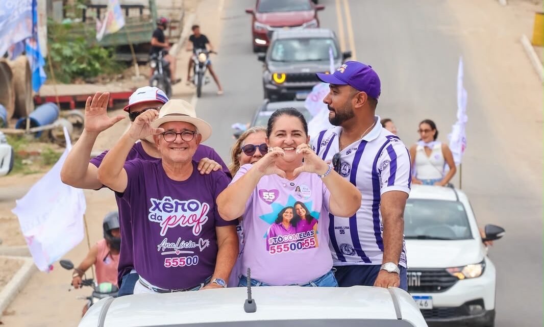 Em Brejo da Madre de Deus, Professora Ana Lúcia participa de motociata marcada por emoção e reconhecimento