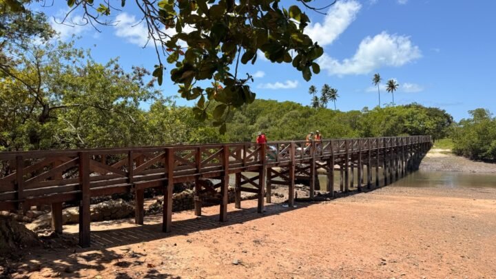 Governo de Pernambuco entrega obras de infraestrutura e de acesso à Trilha dos Holandeses, em Itamaracá