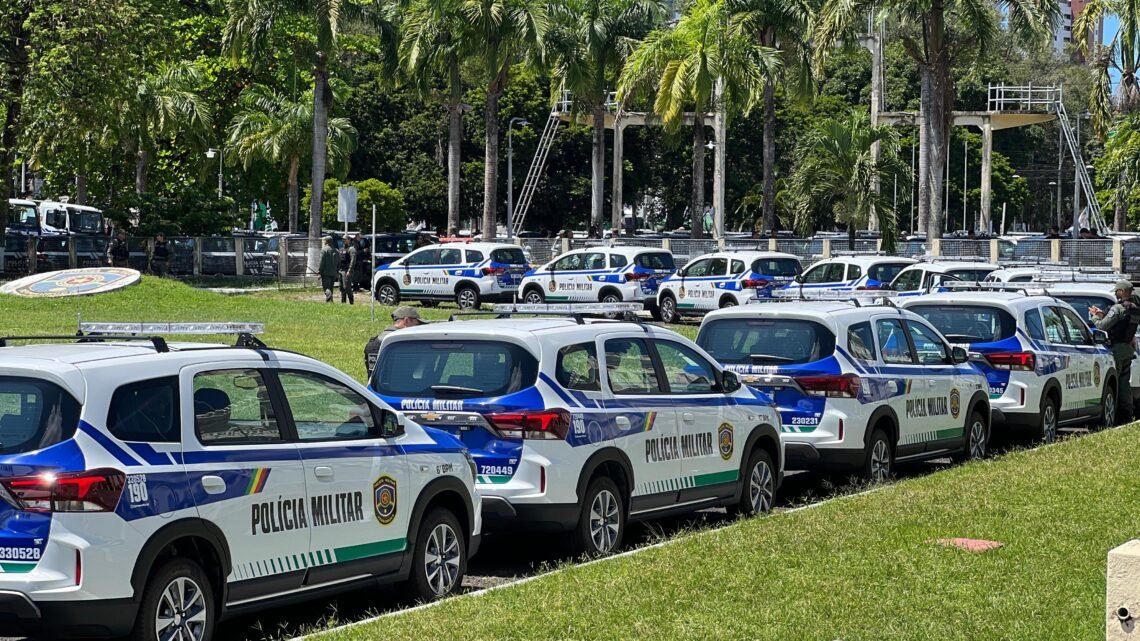 Governo de Pernambuco amplia renovação da frota das polícias Militar e Civil com entrega de 149 novas viaturas