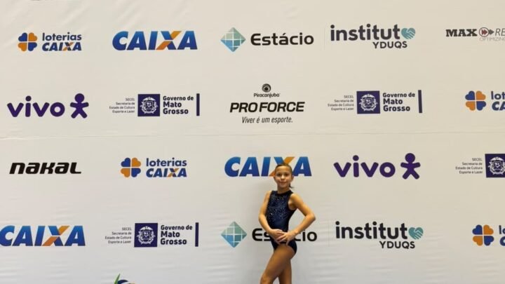 Lunna Ferraz será primeira ginasta de Caruaru a disputar Campeonato Brasileiro