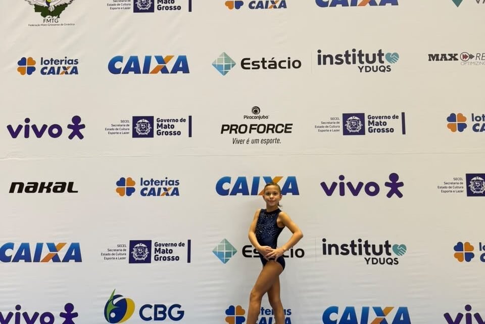 Lunna Ferraz será primeira ginasta de Caruaru a disputar Campeonato Brasileiro