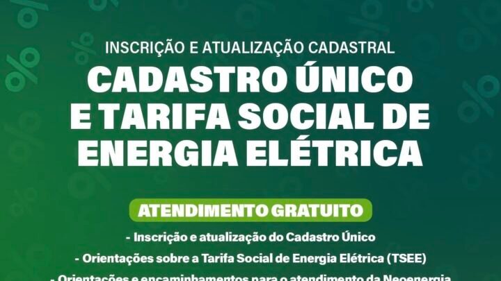 Prefeitura de Caruaru vai realizar ação conjunta com a Neoenergia para ampliar o acesso ao Cadastro Único e à Tarifa Social