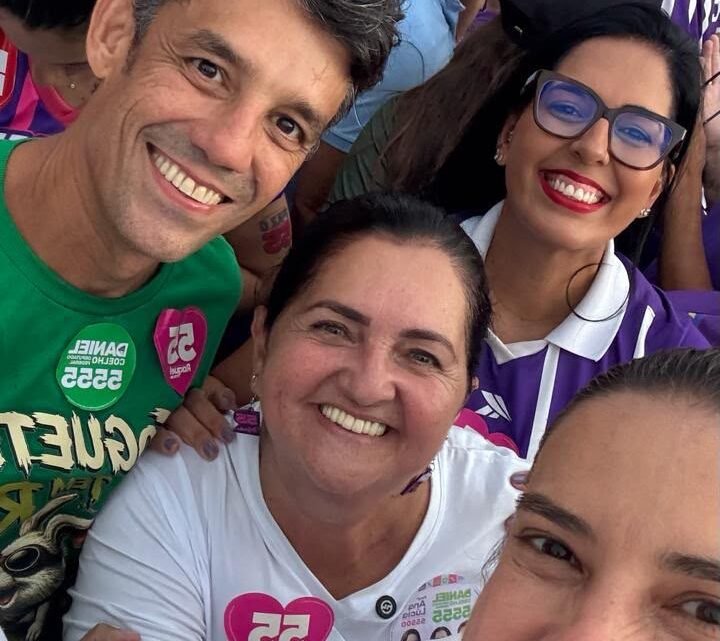Professora Ana Lúcia participa da Onda 55 ao lado de Raquel Lyra, no Recife