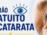 Mutirão gratuito de Catarata será realizado em Caruaru