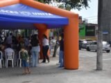 Ação gratuita oferece serviços de saúde e orientação jurídica na Via Parque, em Caruaru, nesta quarta