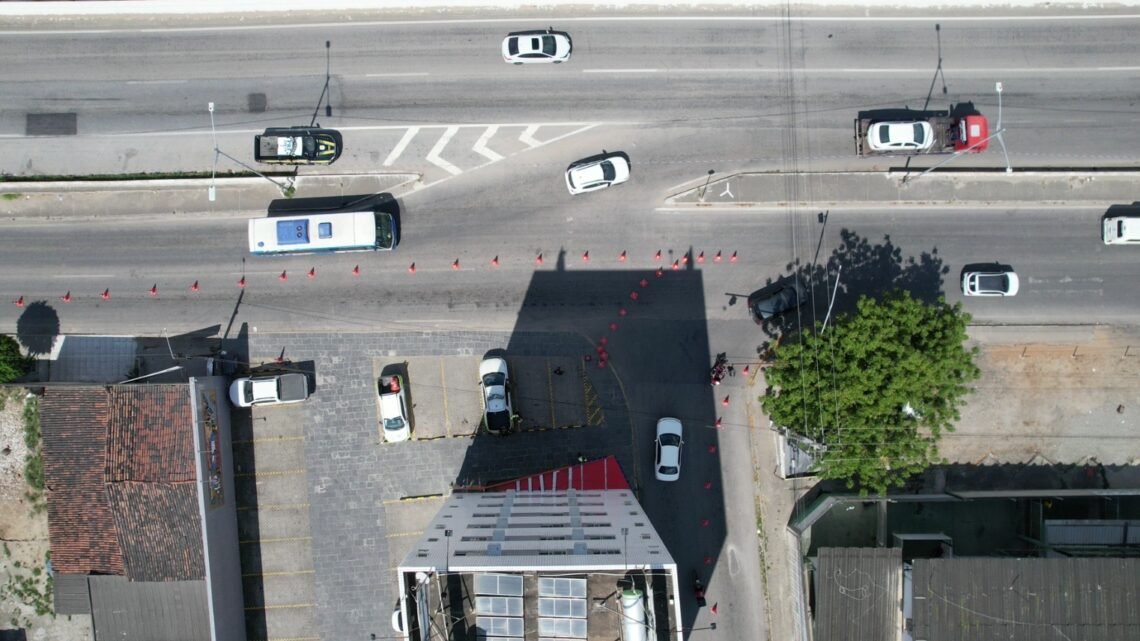 AMC anuncia retirada de semáforos e mudanças no trânsito em trecho da BR-104, em Caruaru