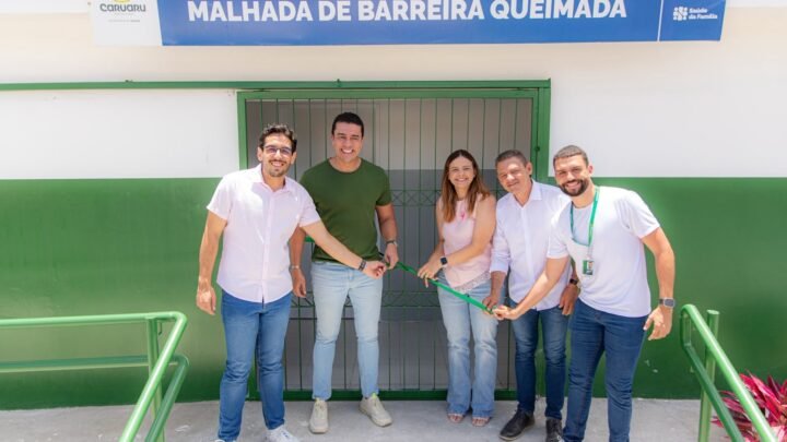 Prefeito Rodrigo Pinheiro entrega UBS requalificada em Malhada de Barreiras Queimadas