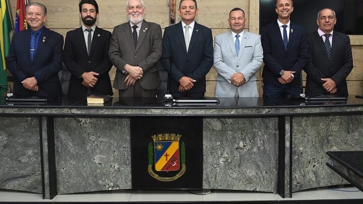 Jorge Quintino parabeniza novos membros da Mesa Diretora da Câmara de Caruaru