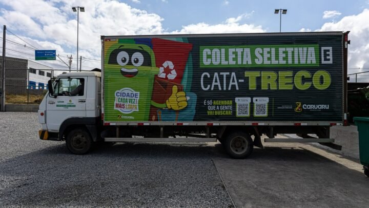 Cata-treco facilita o descarte correto de recicláveis, móveis e eletrodomésticos em Caruaru