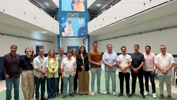 Renato Lyra acompanha prefeito Rodrigo Pinheiro, Anderson Luiz e secretários municipais em visita ao Hospital Público Veterinário de Maceió