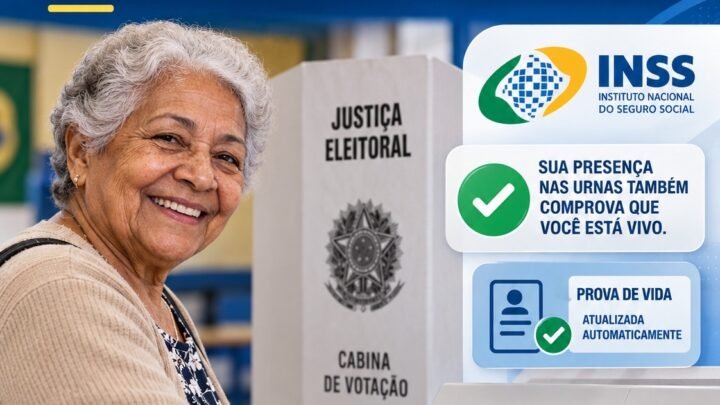 VOTO NO SEGUNDO TURNO ATUALIZA AUTOMATICAMENTE PROVA DE VIDA NO INSS