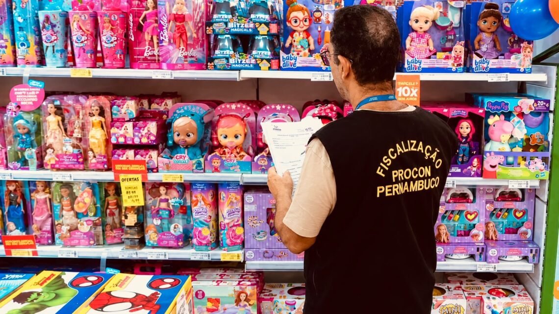 Procon-PE identifica variação de até 200% nos preços de presentes para o Dia das Crianças