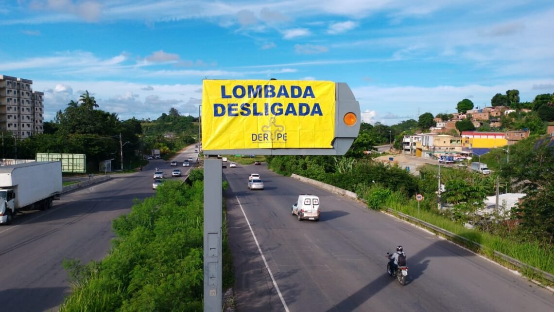 DER-PE desativa temporariamente lombadas eletrônicas na PE-060 e um equipamento na BR-232 durante o feriadão