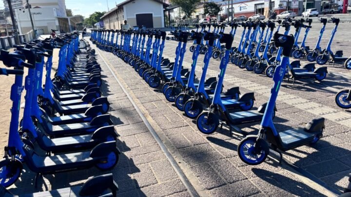 Patinetes elétricos já substituíram mais de 8 mil deslocamentos de carro em duas semanas em Caruaru