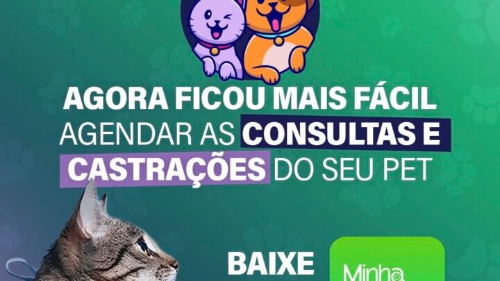 Saiba como fazer agendamentos para o Hospital Veterinário Municipal pelo aplicativo Minha Caruaru